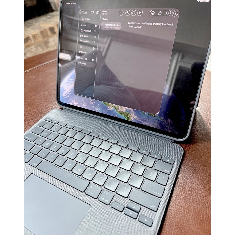 Logitech Combo Touch Keyboard Case w/ Trackpad for iPad Pro 12.9″ 5th & 6th Gen